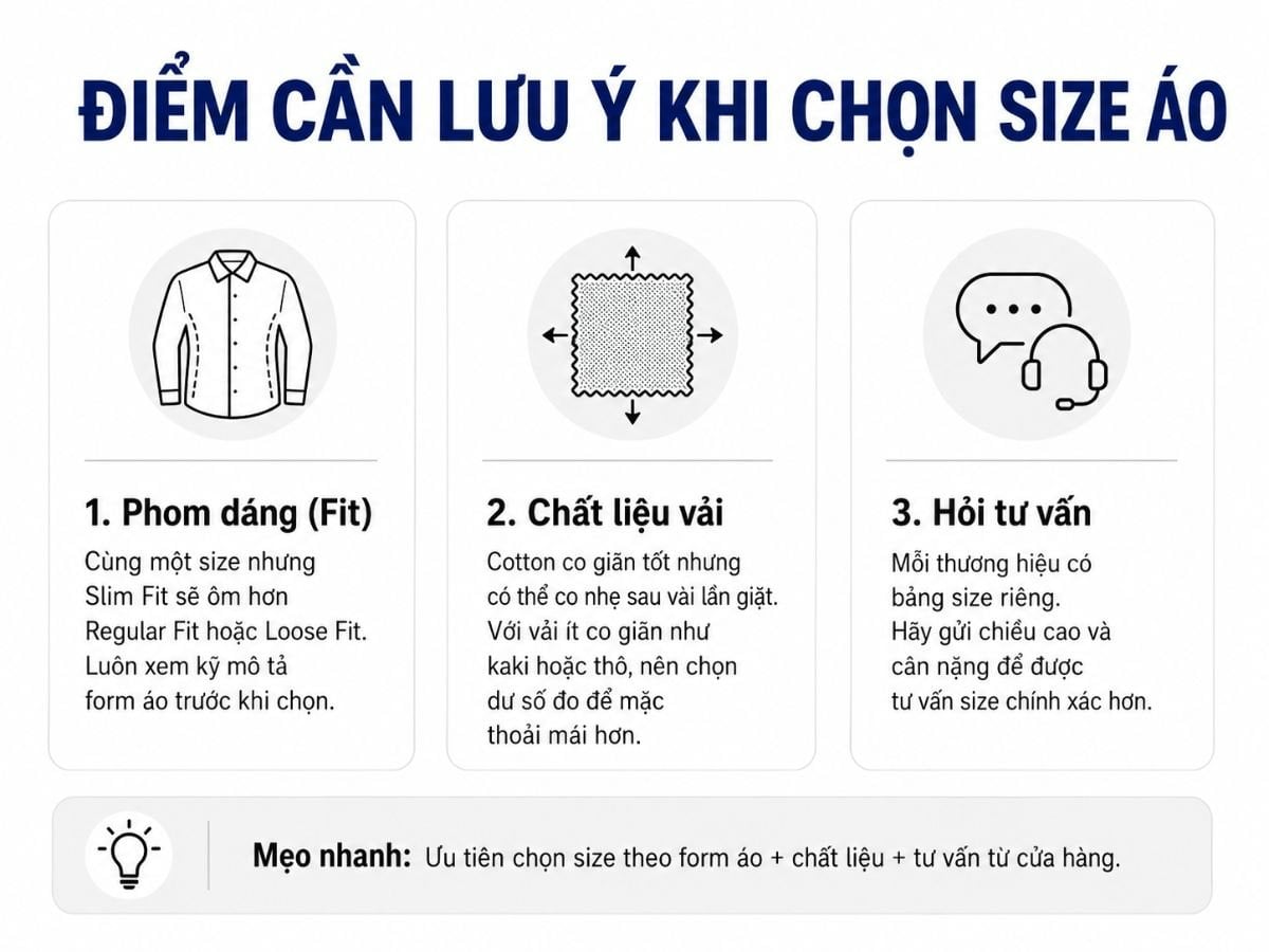 Bảng size áo hoodie
