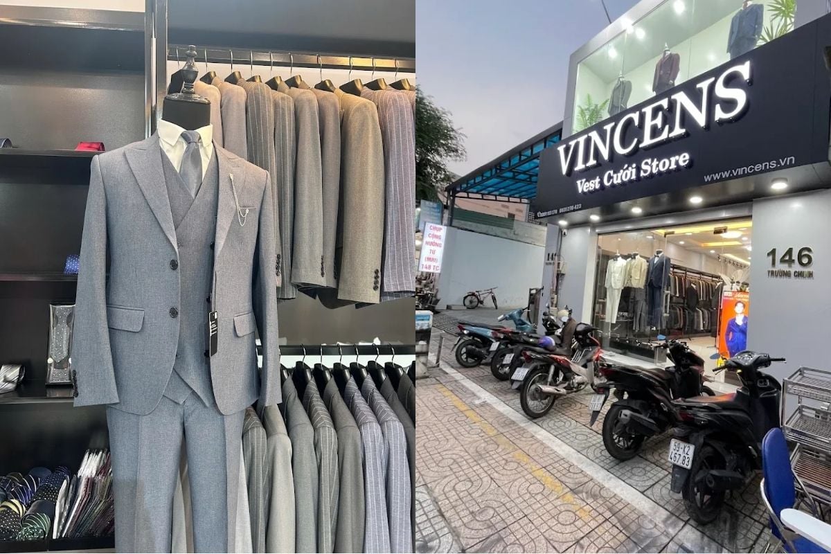 Đồ Vest may đo nam Vincens