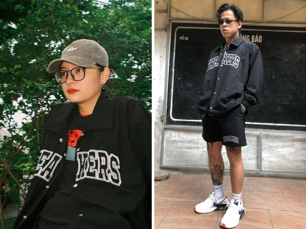 Freakers - Streetwear skater phóng khoáng với chất liệu bền và form rộng