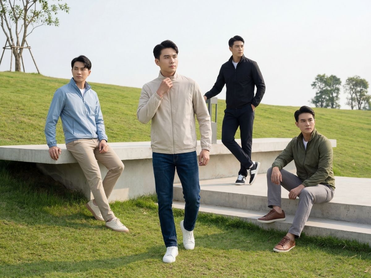 ICONDENIM với nhiều mẫu áo khoác gió nam đẹp