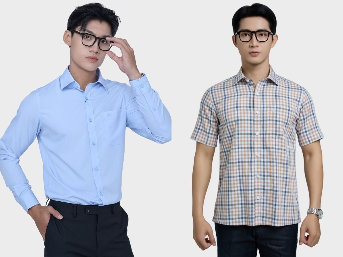 Mẫu áo sơ mi nam cao cấp Belluni