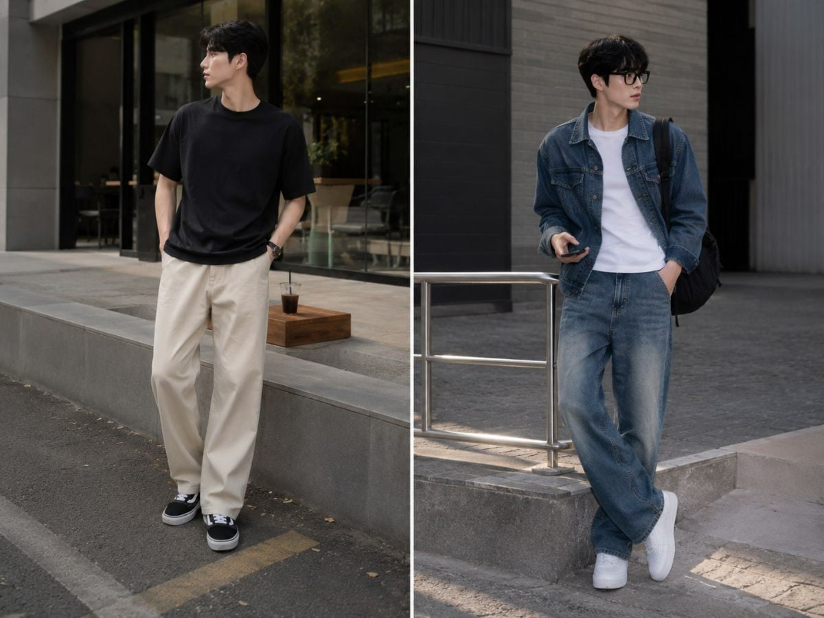 Công thức phối đồ OOTD nam với gam màu trung tính