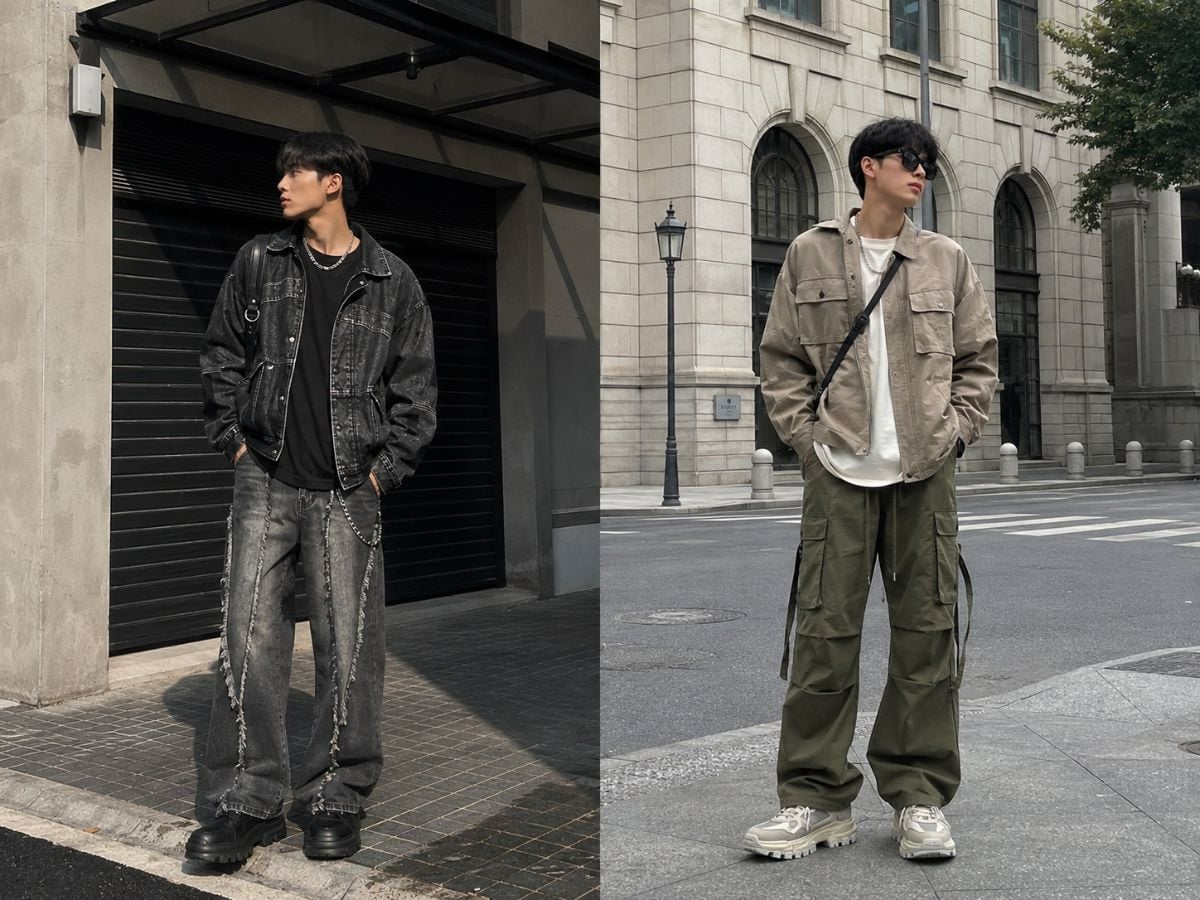 Outfit street style nam cá tính