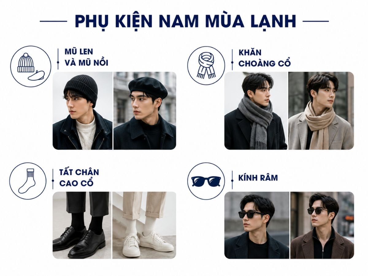 Phụ kiện nhỏ giúp outfit Đà Lạt thêm hoàn thiện và có điểm nhấn