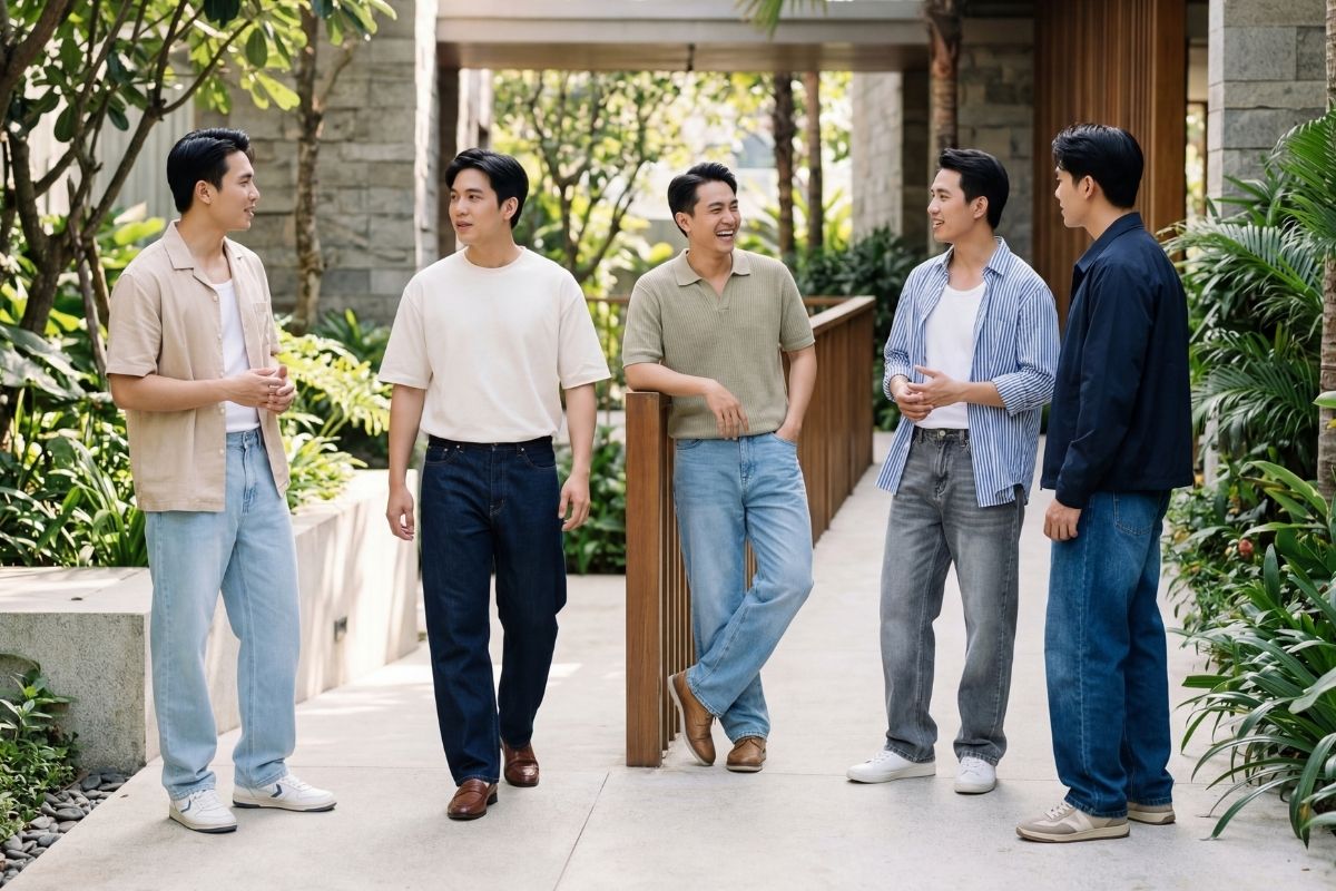 Quần jeans baggy dẫn đầu xu hướng hiện đại