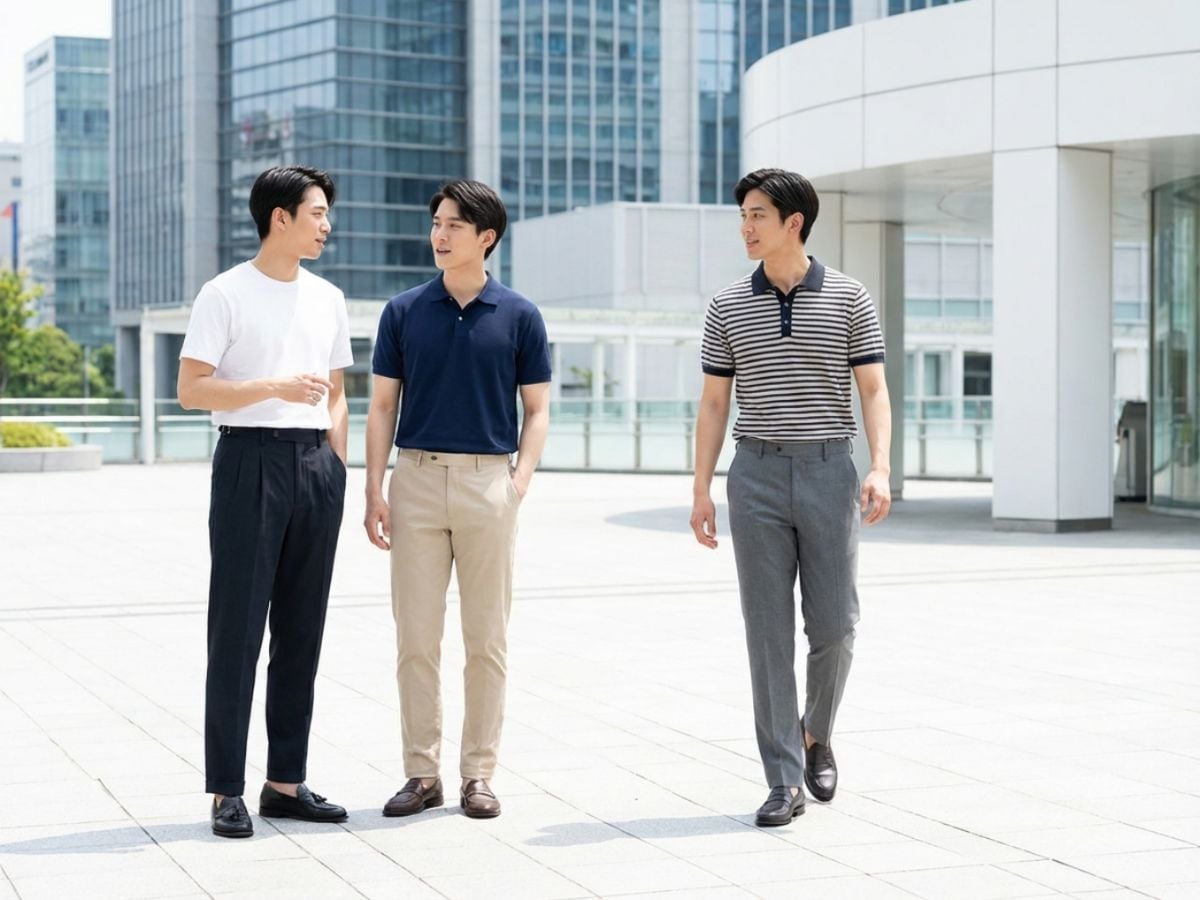 Quần tây nam lựa chọn cho phong cách hiện đại