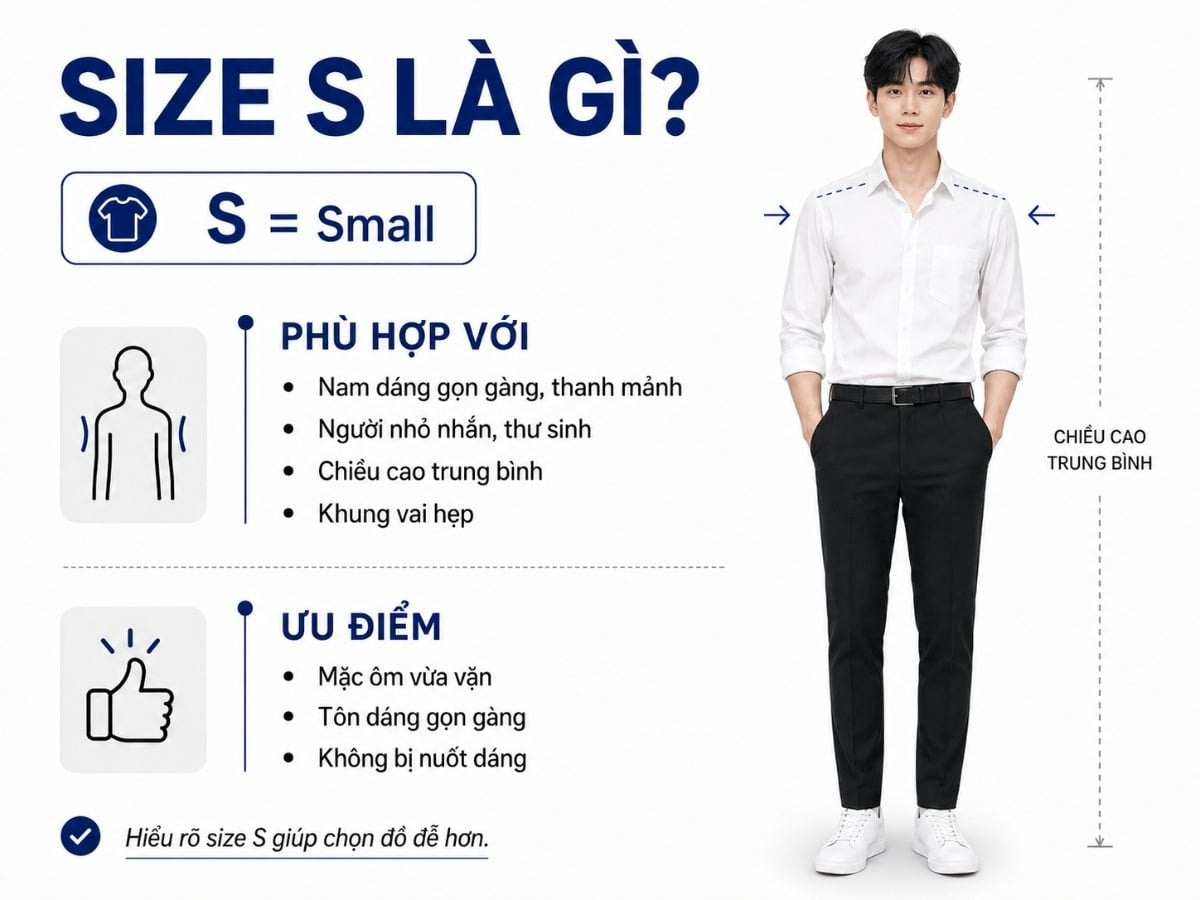 Size S là gì?