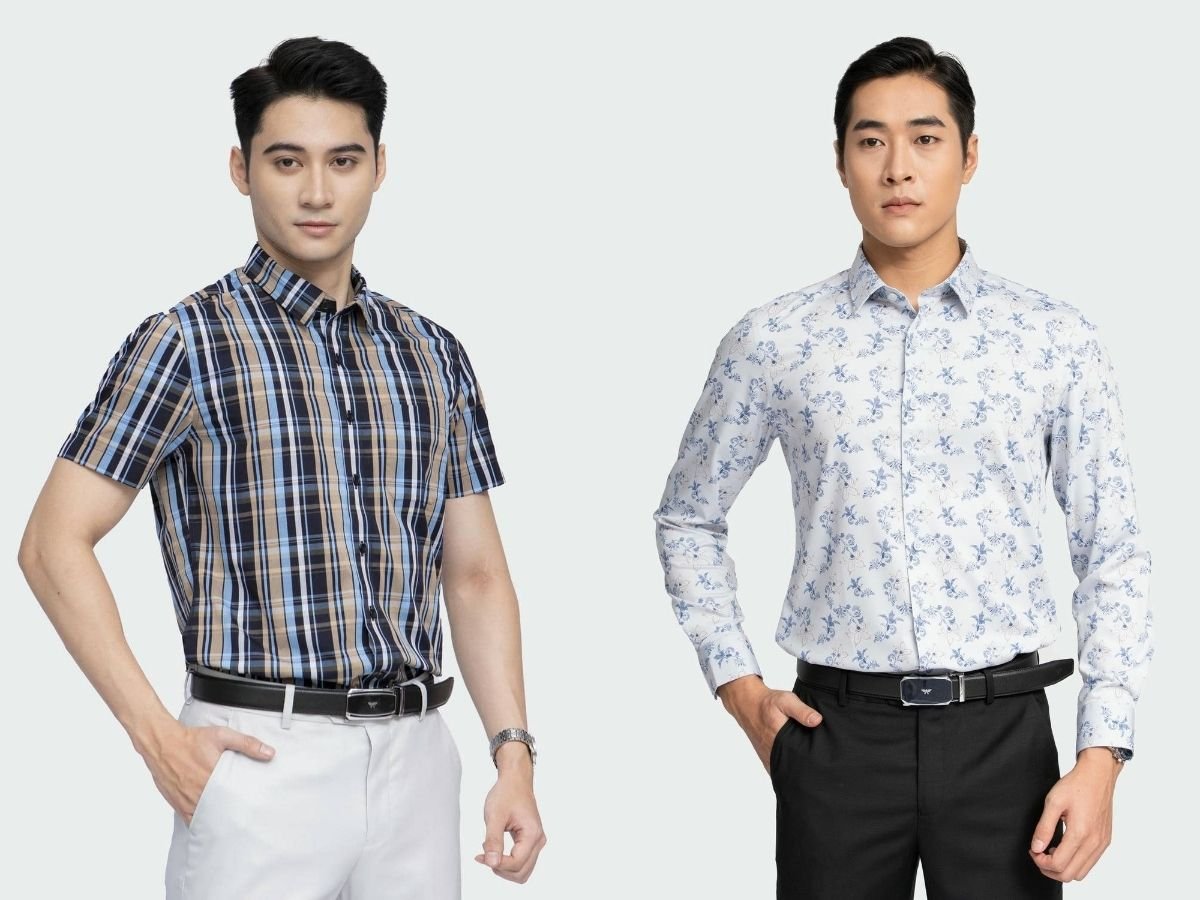 Thương hiệu Aristino thế mạnh là các dòng áo sơ mi trung niên