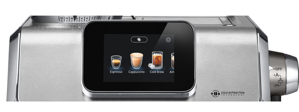 Màn hình màu cảm ứng của máy pha cafe xay hạt Delonghi EC9455 M La Specialista Touch Metal