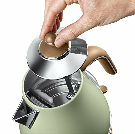 Bên trong bình đun nước pha sữa De longhi l KBOV 2001 GR