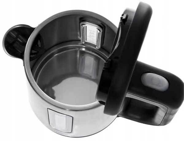 Kenwood JKM076 brushed steel 0.5 litre travel bedroom kettle