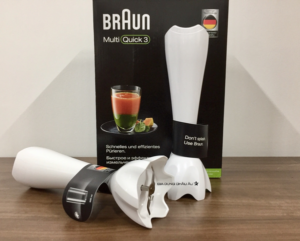 Cây xay nhựa Máy xay cầm tay Braun MQ3000WH