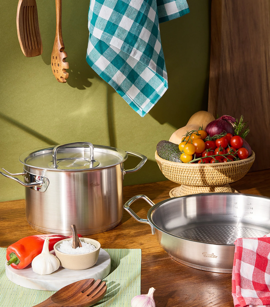 Chảo inox an toàn Fissler Original Profi Collection Set 24cm