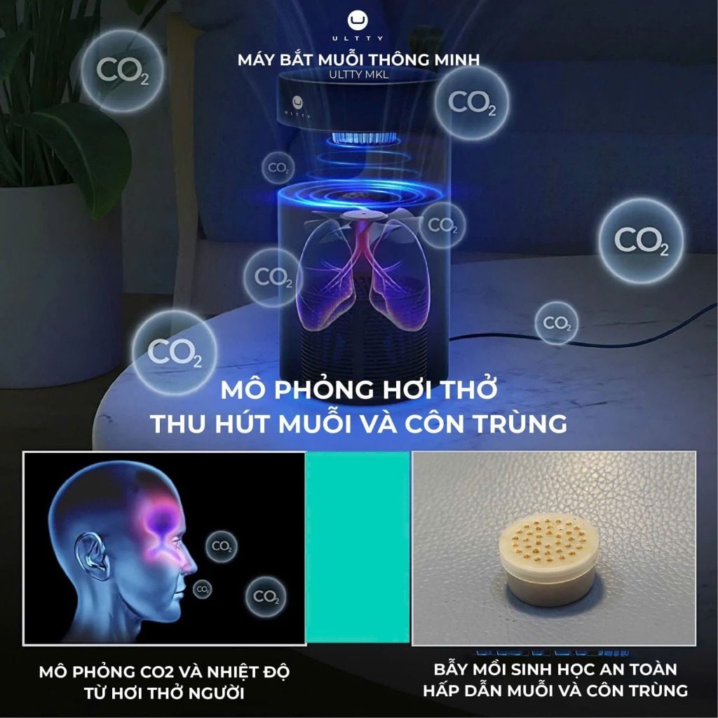 Máy bắt muỗi trong phòng U-ULTTY-MKL