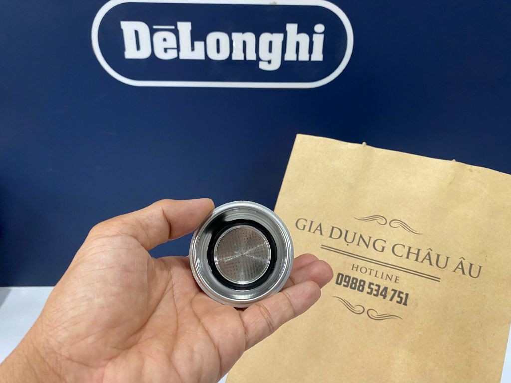 Phin lọc cà phê máy - Phin lọc đôi máy pha cà phê Delonghi EC885 - EC890 - EC9335