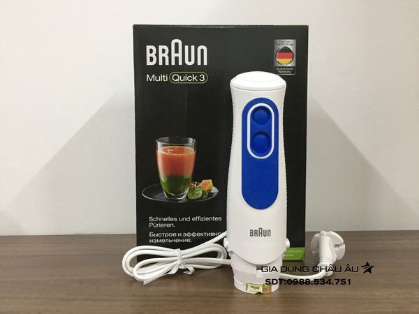 Hình thực tế Motor máy xay sinh tố cầm tay Braun Hand Blender MQ 3035 tại Gia Dụng Châu Âu