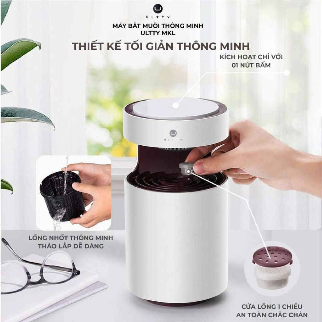 Máy bắt muỗi hiệu quả nhất U-ULTTY MKL