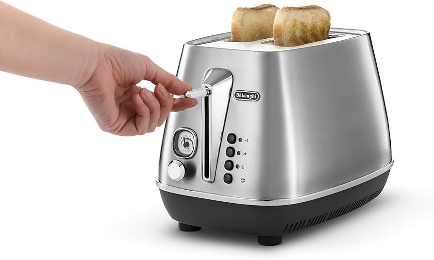 Máy nướng bánh mì nhỏ Delonghi Distinta 2 slice toaster
