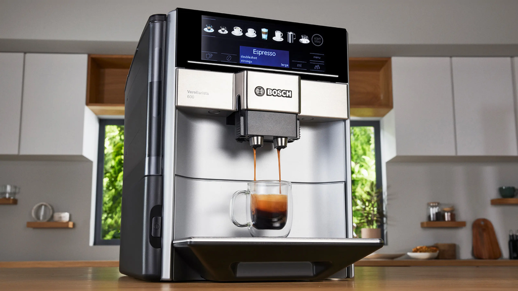 Máy pha cà phê gia đình Bosch TIS65621RW vero barista 600 fully automatic coffee machine