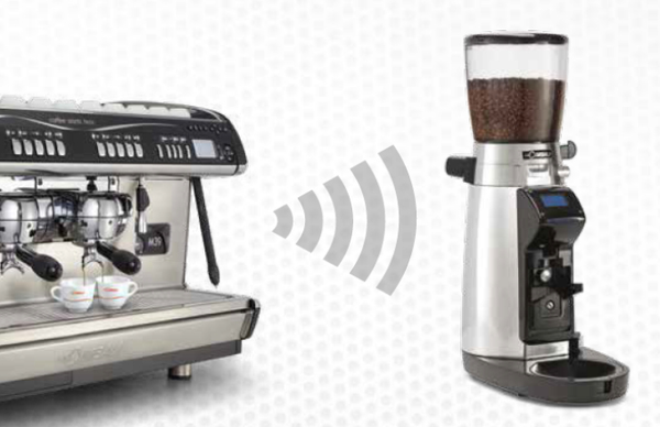 Công nghệ kết nối không dây với máy pha espresso của máy xay Cimbali Magnum On Demand touch