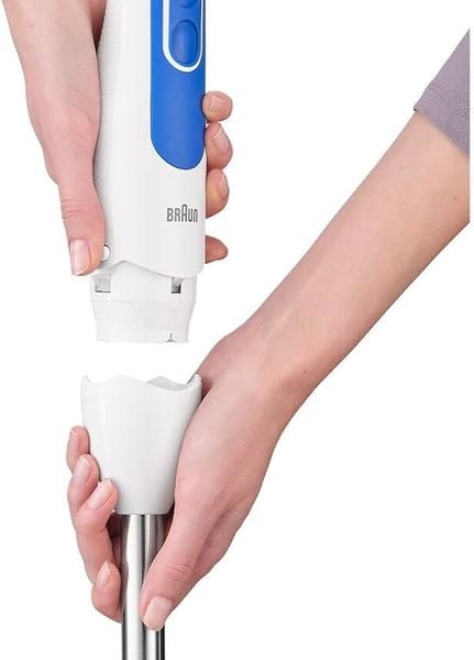 Cách tháo lắp phụ kiện của máy xay sinh tố cầm tay Blender Braun MQ3000 smoothie plus 700w