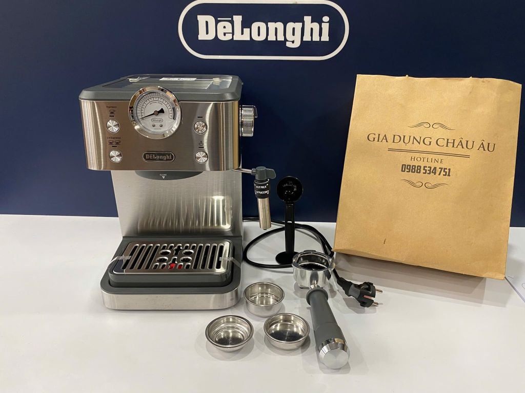Máy pha cà phê chuyên nghiệp EM450 Delonghi tại Gia Dụng Châu Âu