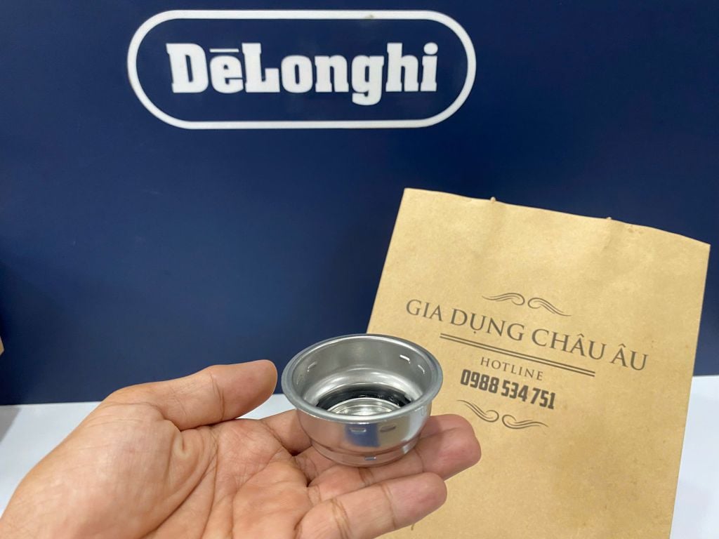 Phin lọc máy pha cà phê - Phin đôi máy pha cà phê Delonghi EC885 - EC890 - EC9335 tại Gia Dụng Châu Âu