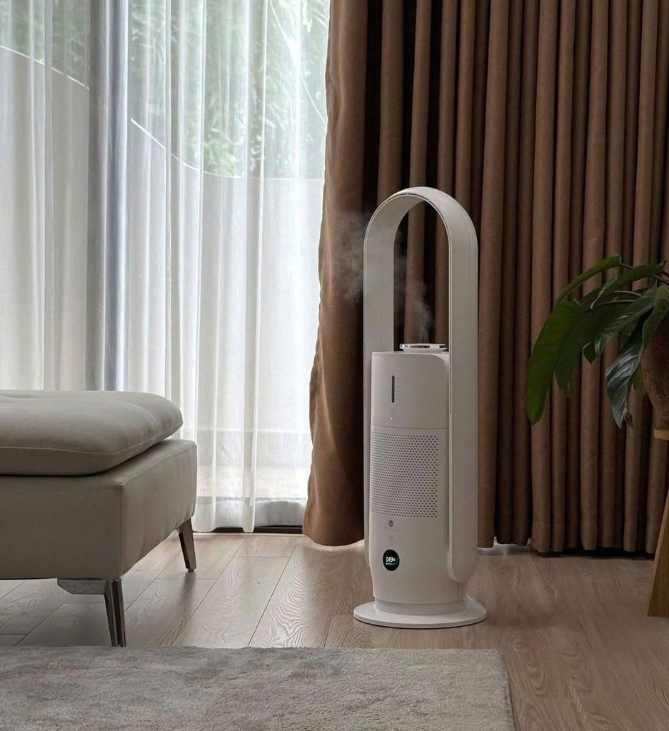 quạt tháp không cánh và lọc không khí tạo ẩm U Ultty SKJ CR022