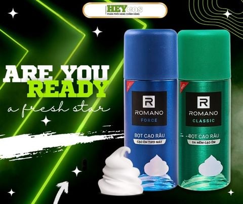 ✨ Romano Bọt Cạo Râu – Bí quyết cho phái mạnh tự tin mỗi ngày 💪