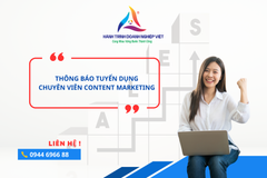 Tuyển Dụng Chuyên Viên Content Marketing 2026
