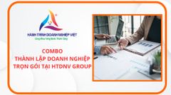 Combo dịch vụ Thành lập Doanh nghiệp trọn gói