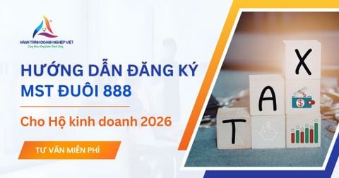 Cách đăng ký mã số thuế đuôi 888 cho hộ kinh doanh