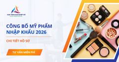 Chi tiết hồ sơ công bố mỹ phẩm nhập khẩu năm 2026