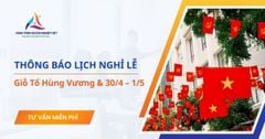 Lịch nghỉ Giỗ Tổ Hùng Vương và 30/4 – 1/5 năm 2026 tại HTDNV Group