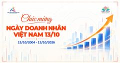 Chúc mừng ngày Doanh nhân Việt Nam 13/10/2026