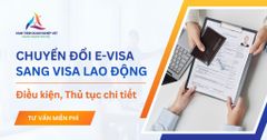 Có chuyển đổi Evisa sang Visa lao động được không?