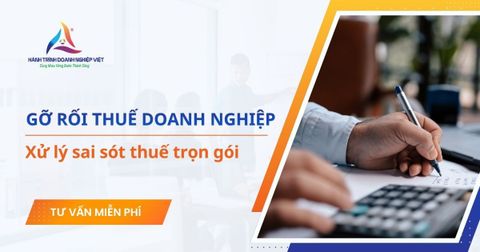 Dịch vụ gỡ rối thuế doanh nghiệp - Xử lý sai sót thuế trọn gói