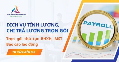Dịch vụ tính lương, chi trả lương trọn gói thuê ngoài toàn diện cho SME