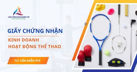 Giấy chứng nhận đủ điều kiện kinh doanh hoạt động thể thao