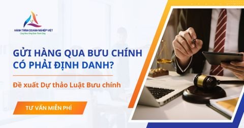 Gửi hàng qua bưu chính có phải cung cấp thông tin định danh?