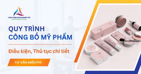 Hướng dẫn quy trình công bố mỹ phẩm chi tiết