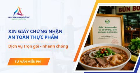 Hướng dẫn thủ tục xin giấy chứng nhận an toàn thực phẩm quán bún bò