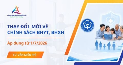 Thay đổi về chính sách BHXH, BHYT từ 01/7/2026 khi tăng lương cơ sở