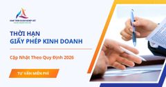 Thời hạn giấy phép kinh doanh là bao lâu?