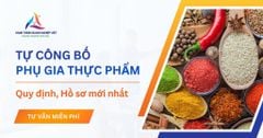 Tự công bố phụ gia thực phẩm: Quy định và hồ sơ