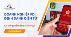 Doanh nghiệp FDI uỷ quyền định danh điện tử được không?