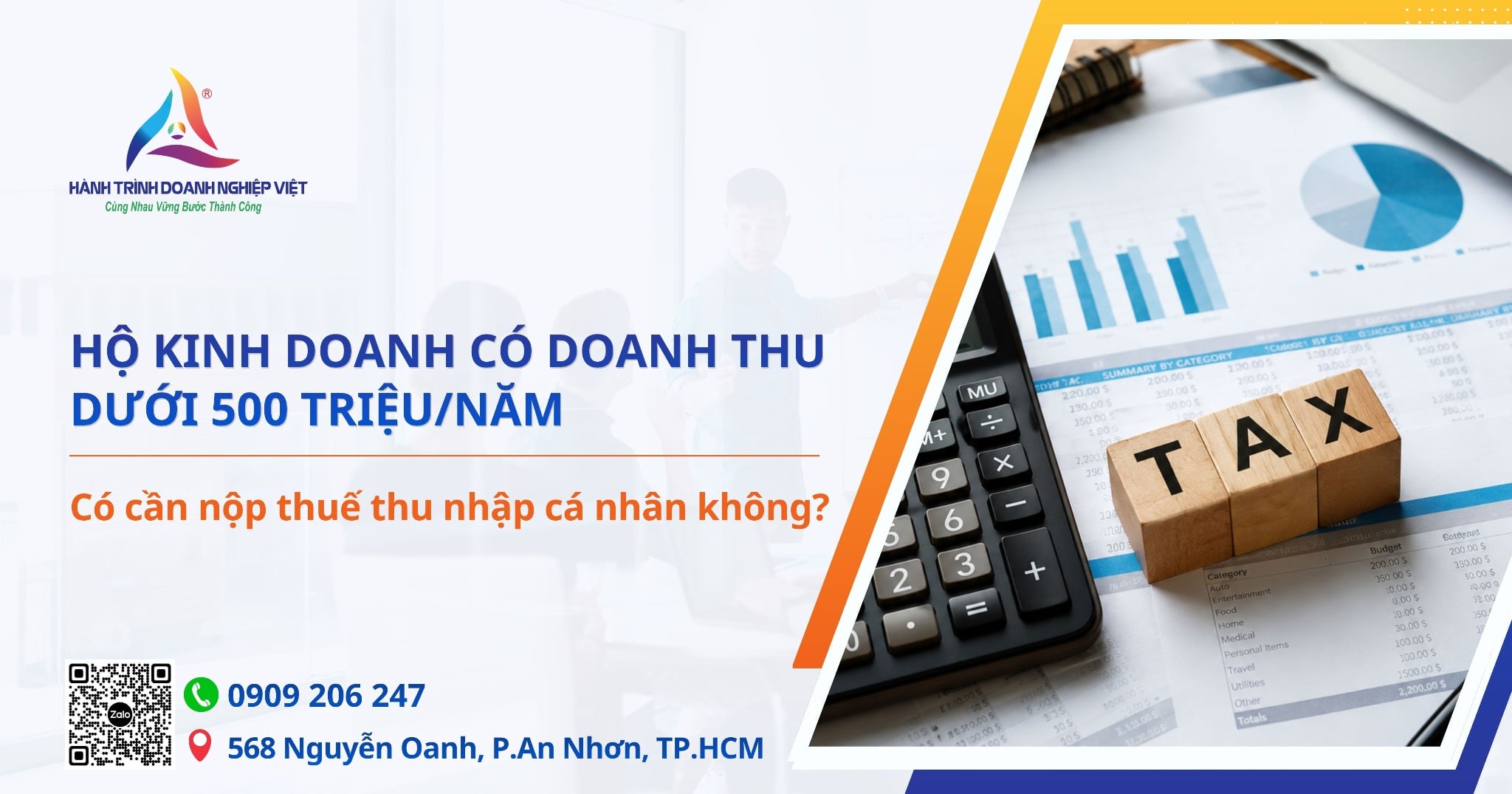 Hộ kinh doanh có doanh thu dưới 500 triệu năm có cần nộp thuế thu nhập cá nhân không?