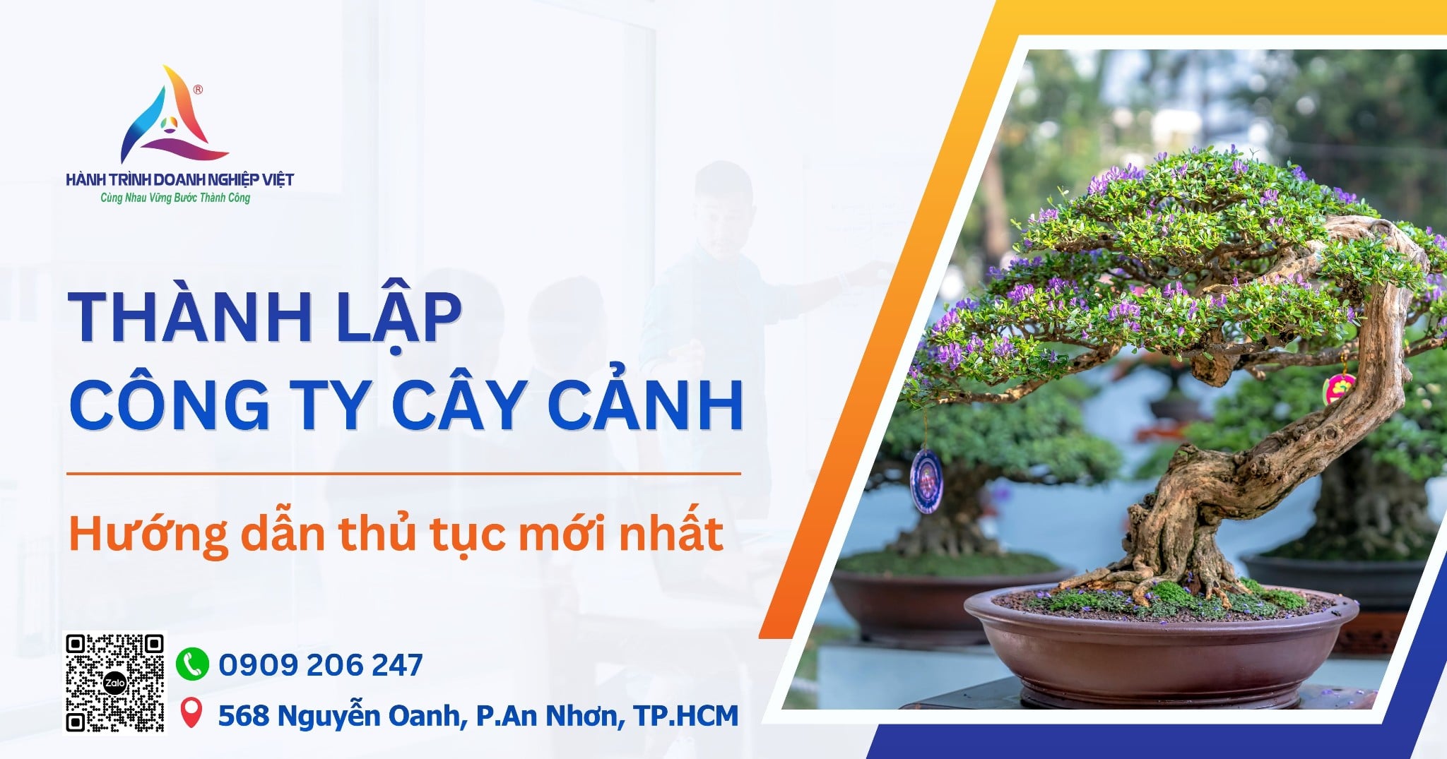 Thủ tục thành lập công ty cây cảnh mới nhất 2026