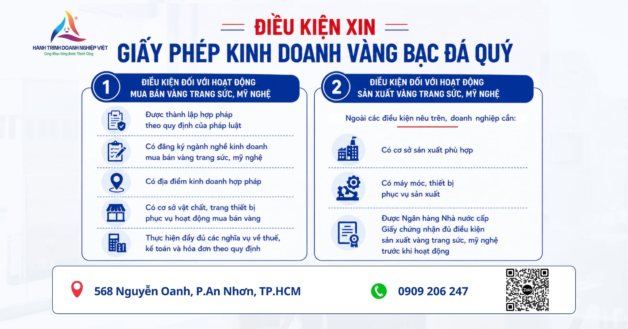 Dịch vụ xin giấy phép kinh doanh vàng bạc đá quý trọn gói