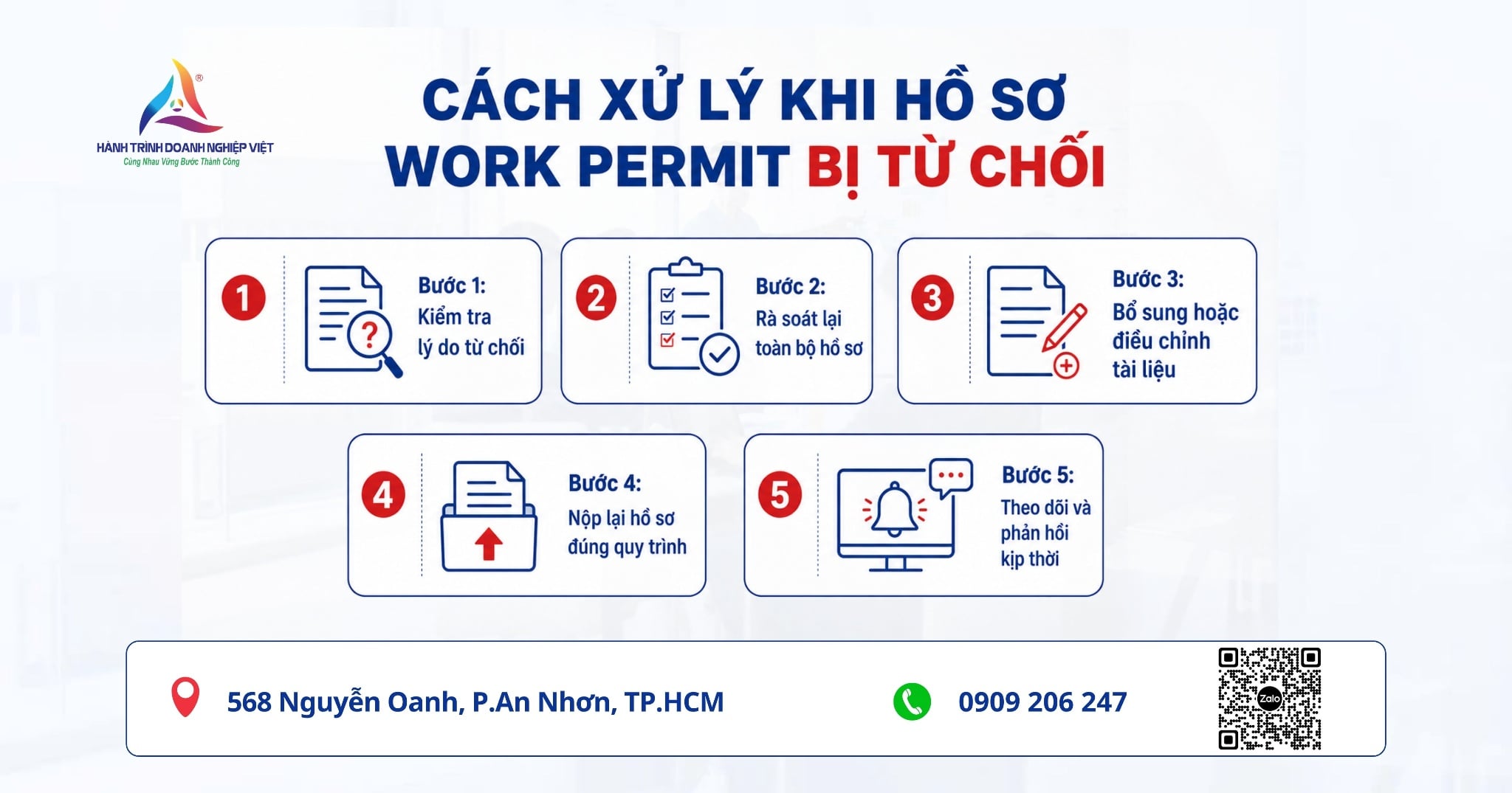 Hồ sơ Work Permit bị từ chối: Nguyên nhân và cách xử lý mới nhất